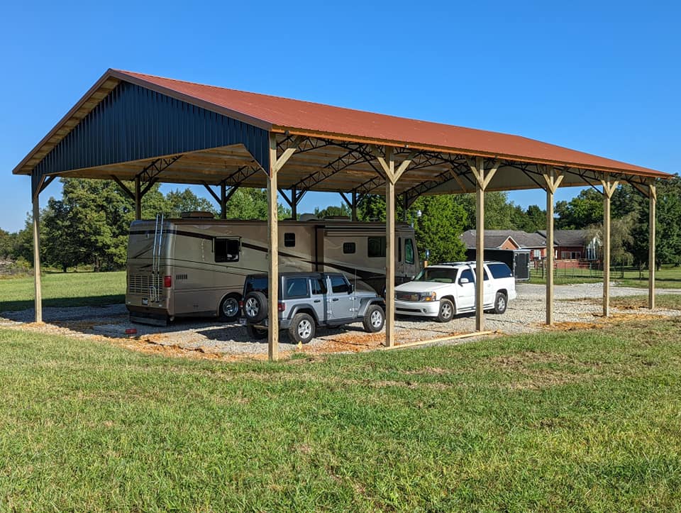 Detached garage and shop built by TruBuild
